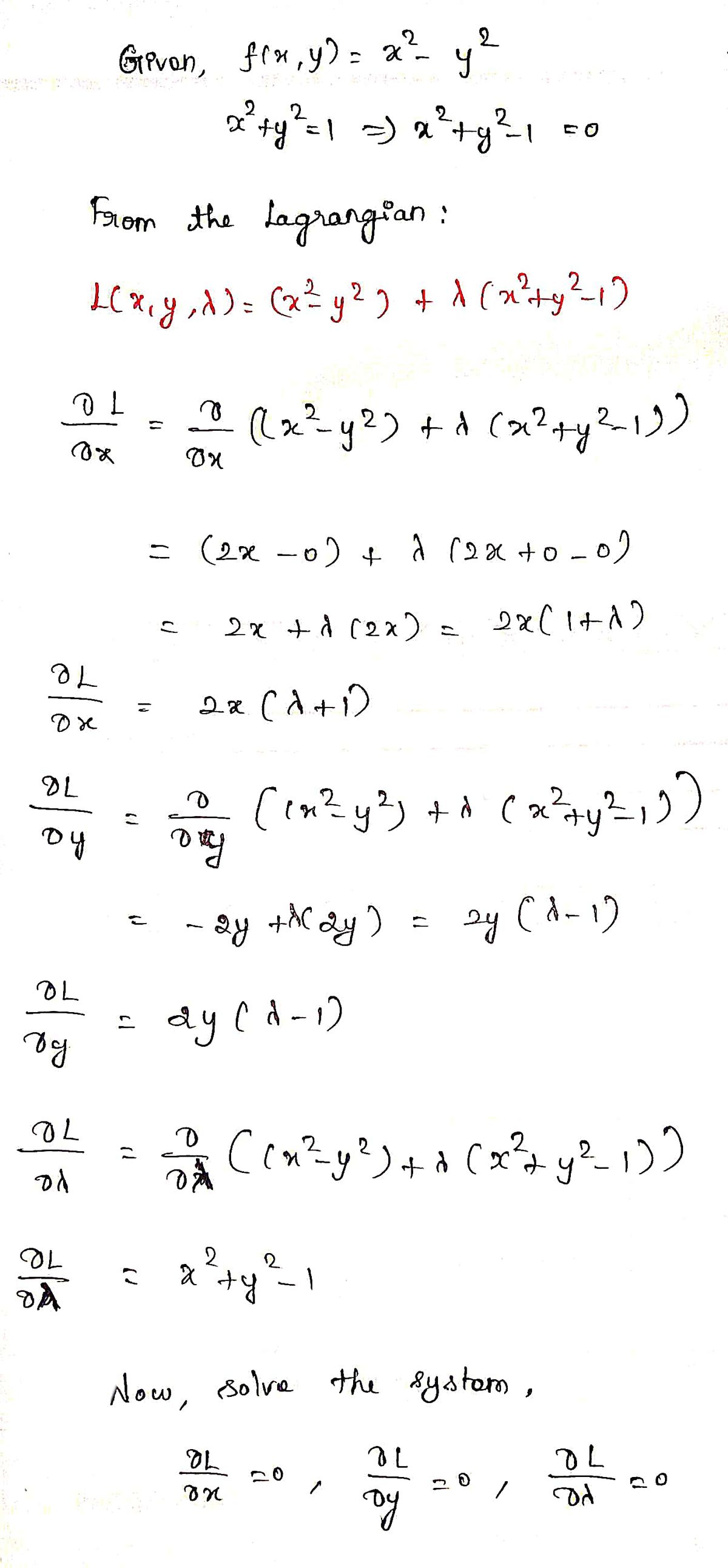 Calculus homework question answer, step 1, image 1